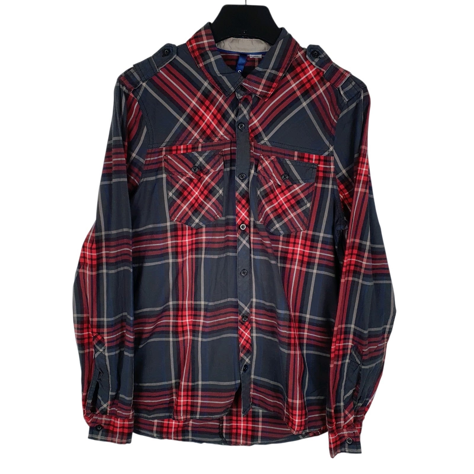 Mens Grey Unbranded  Long Sleeve Shirt