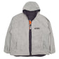 Mens Grey NFL Reversible Fleece Cleeveland Browns Hoodie Coat