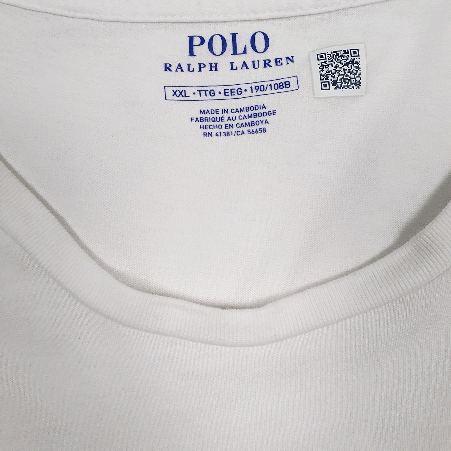 Mens White Polo Ralph Lauren  Hoodie T Shirt