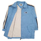 Mens Blue Adidas Vintage Hoodie Coat