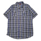 Mens Grey Moding  Short Sleeve Shirt