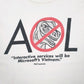 Mens White Hanes Single Stitch Vintage 90s  T Shirt