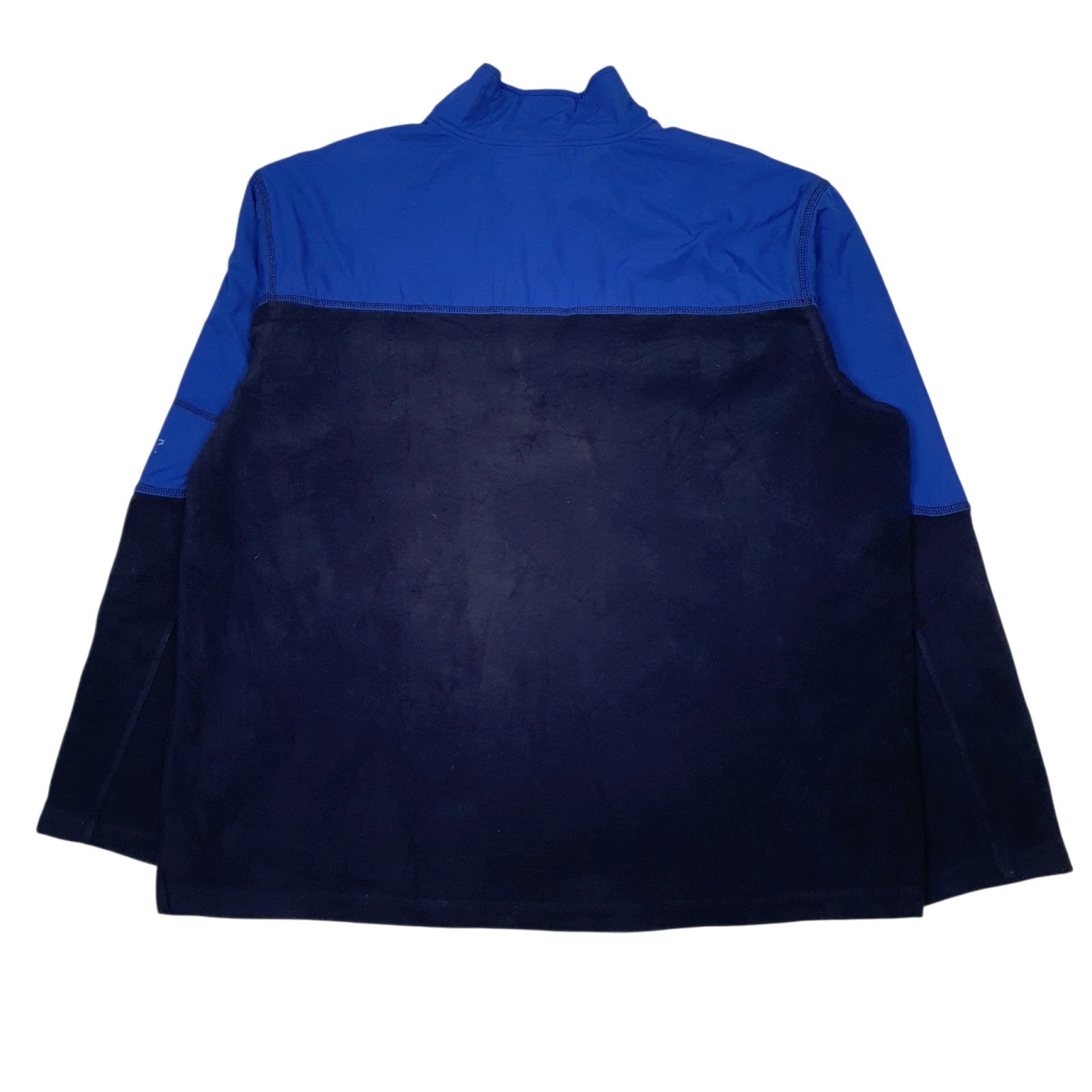 Mens Navy Starter  Quarter Zip Jumper