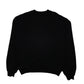 Mens Black Champion  Crewneck Jumper
