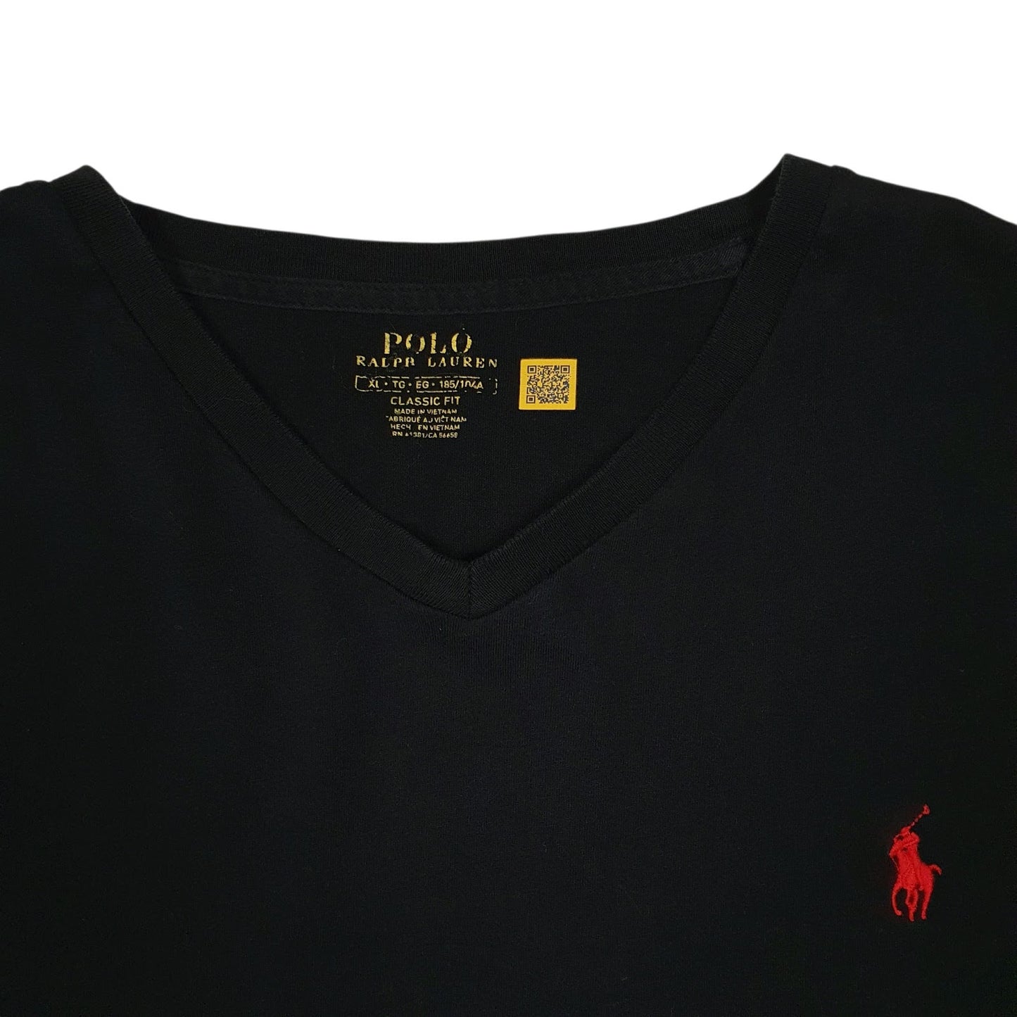 Mens Black Polo Ralph Lauren   T Shirt