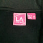 Womens Black LA Gear  Full Zip Jumper