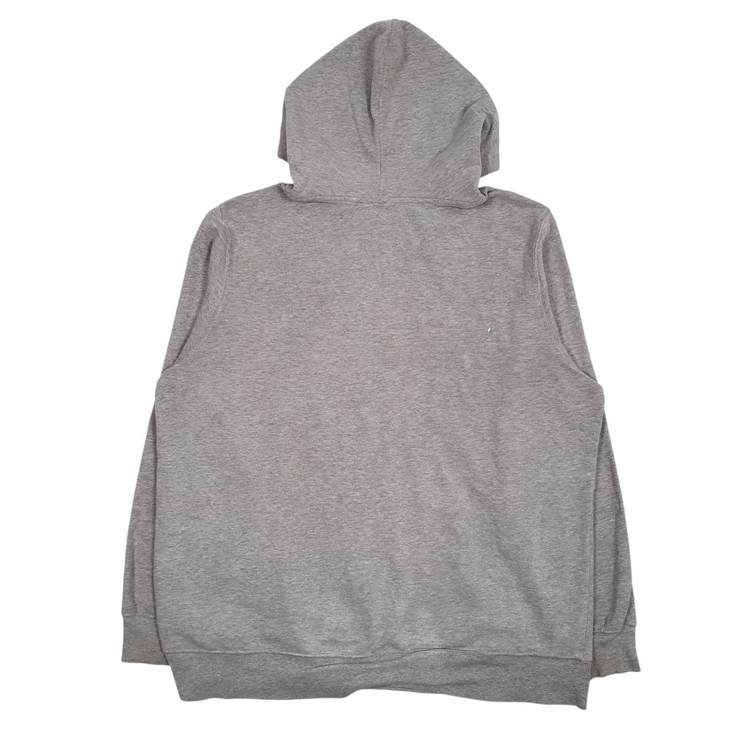 Mens Grey The North Face Spellout Hoodie Jumper