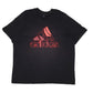 Mens Black Adidas  Short Sleeve T Shirt