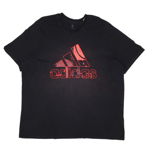 Mens Black Adidas  Short Sleeve T Shirt