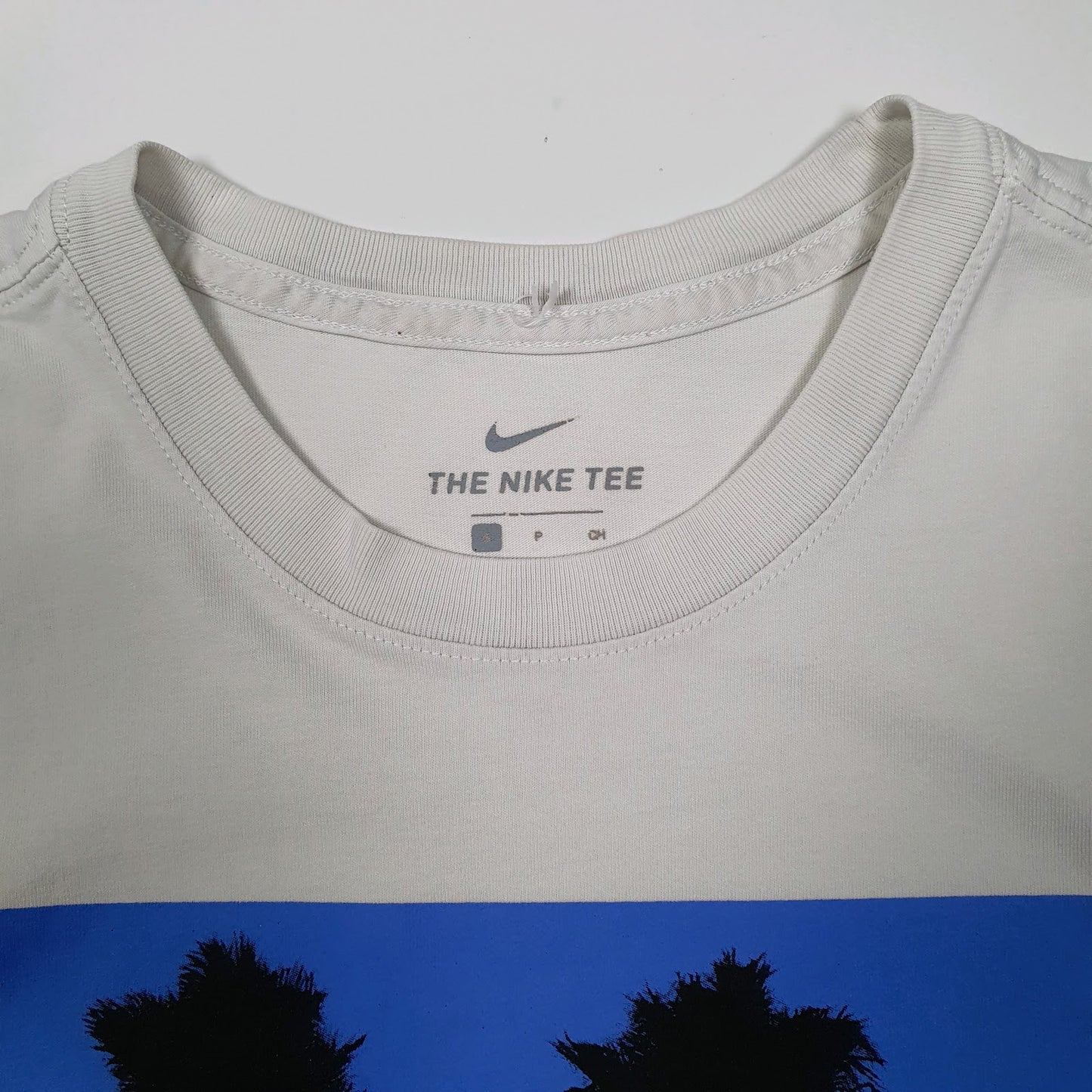 Mens White Nike   T Shirt