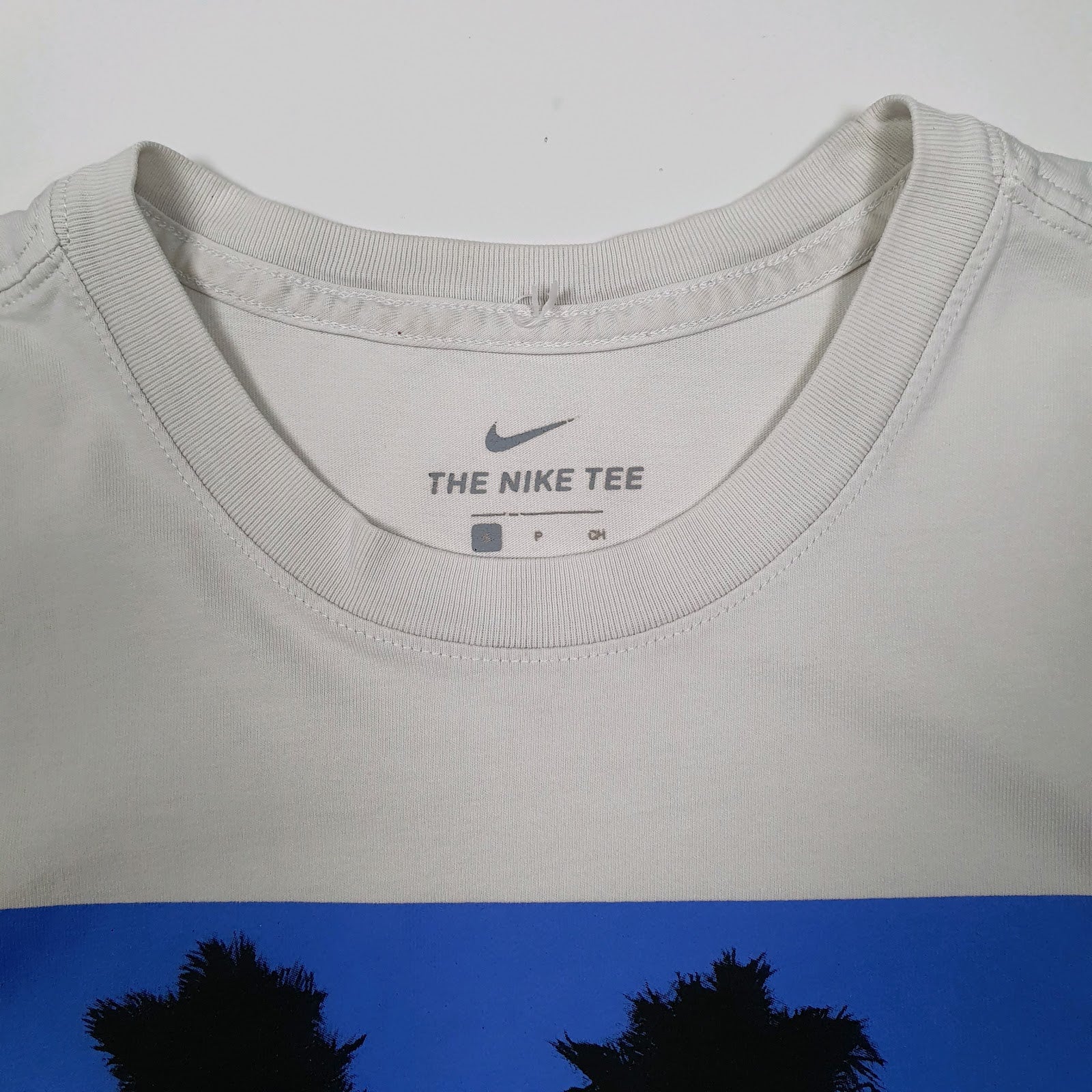 Mens White Nike   T Shirt