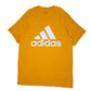 Mens Yellow Adidas  Short Sleeve T Shirt