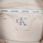 Womens Pink Calvin Klein Oversized Spellout Hoodie Jumper