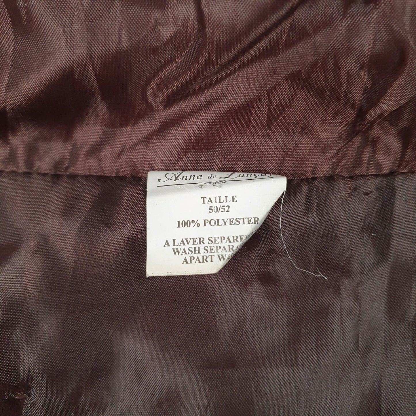 Womens Purple Anne de lancay   Coat