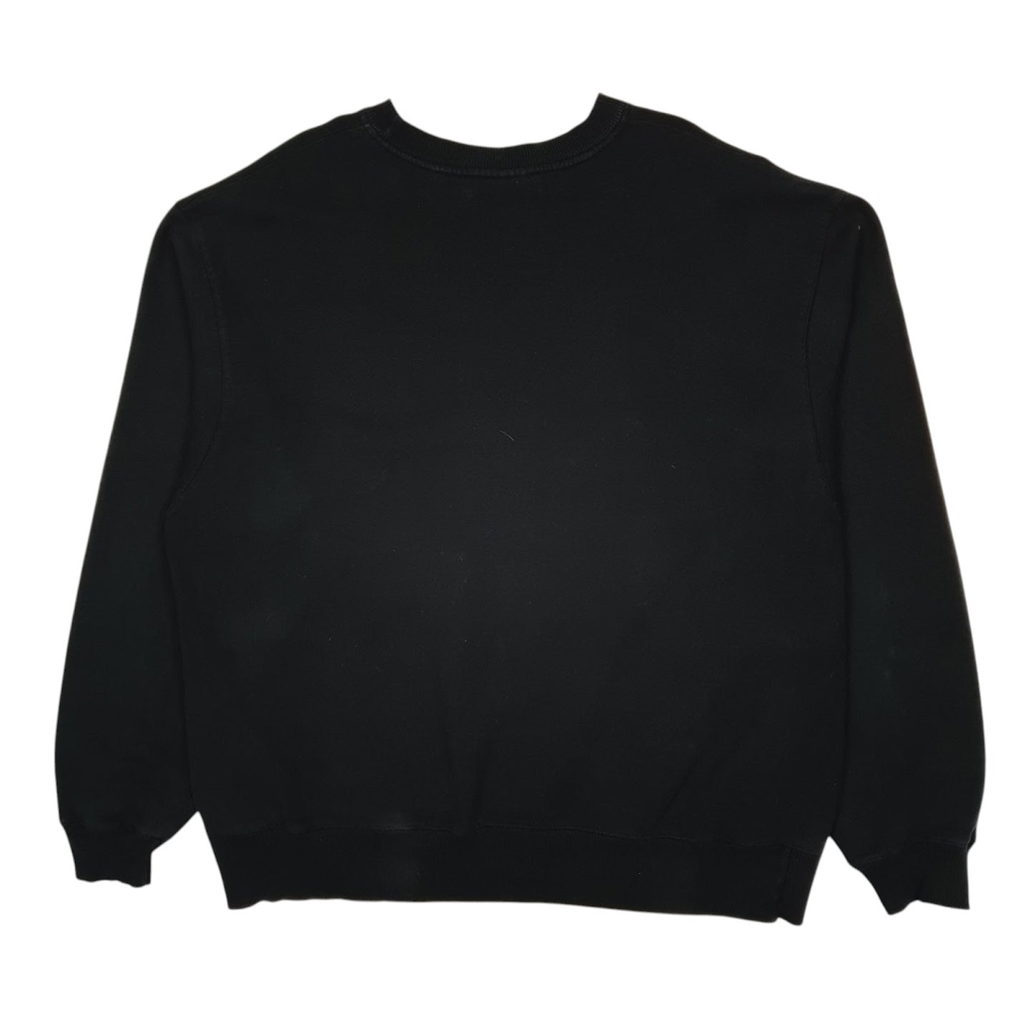 Mens Black Champion  Crewneck Jumper