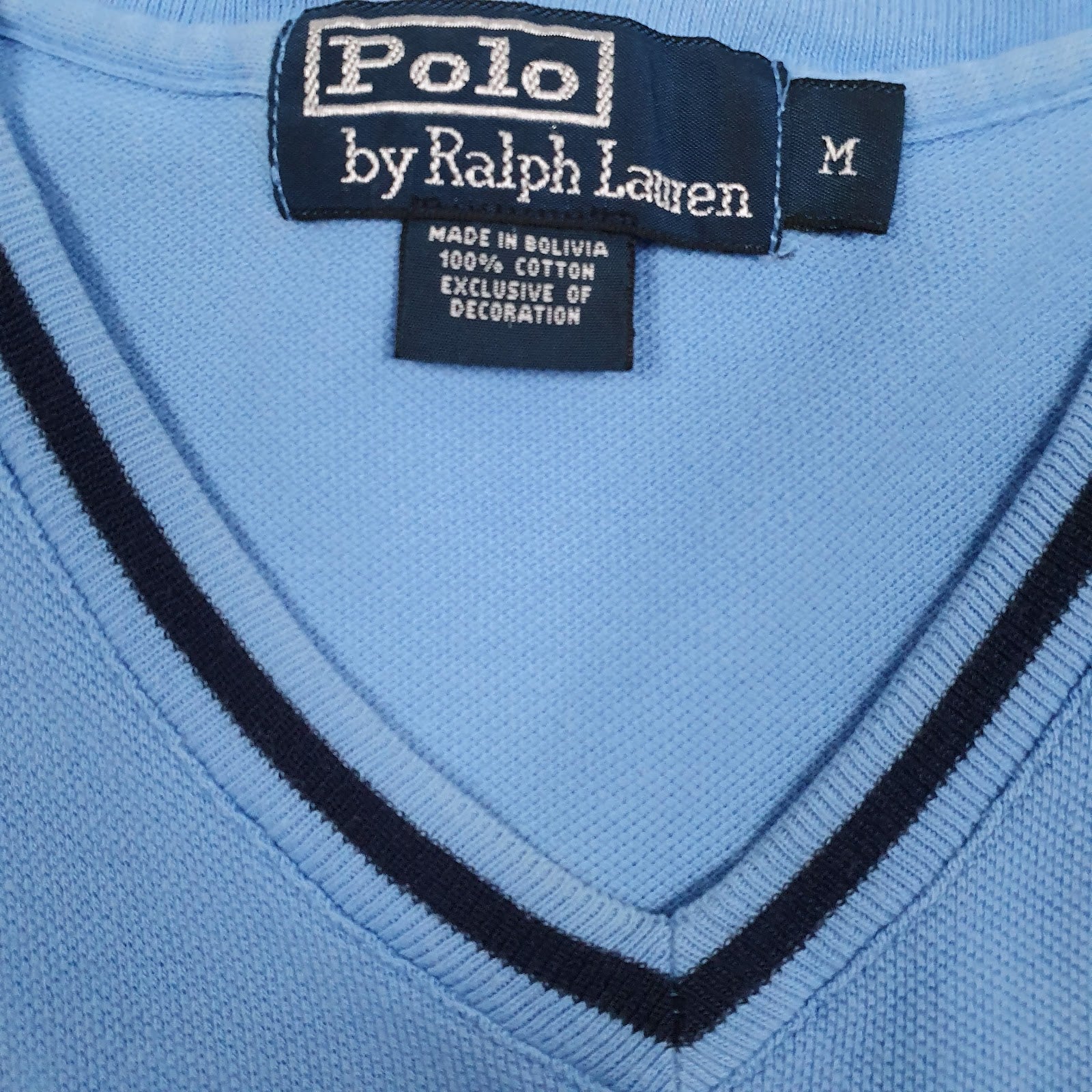 Mens Blue Polo Ralph Lauren   T Shirt