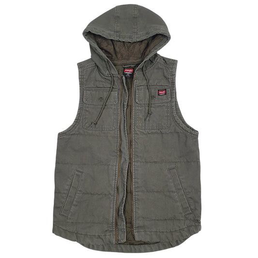Mens Green Wrangler Workwear  Coat