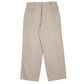 Mens Beige Polo Ralph Lauren Vintage 90s Pleated  Trousers