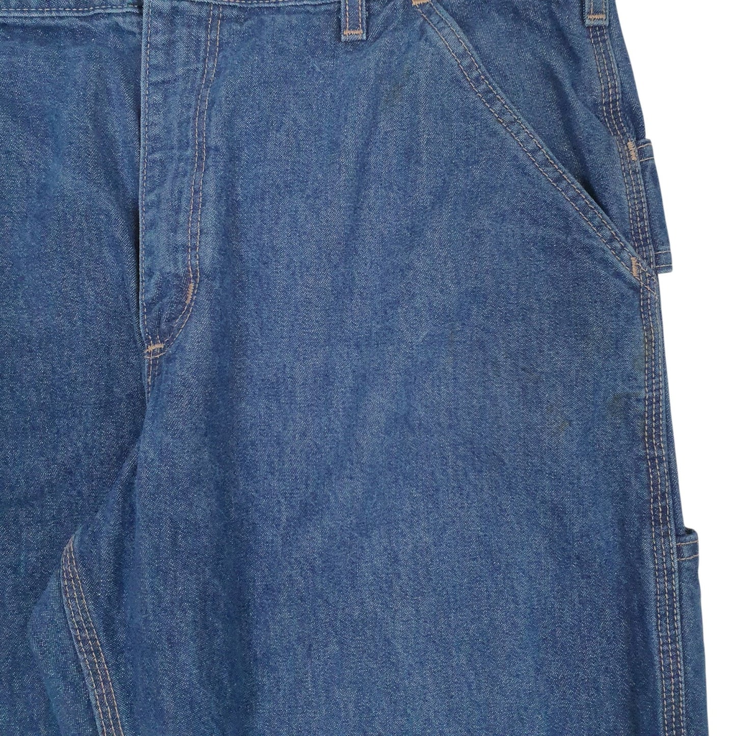 Mens Blue Carhartt Workwear Carpenter Fire Resistant  Jeans