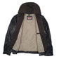 Mens Brown Levis Hoodie Hoodie Coat