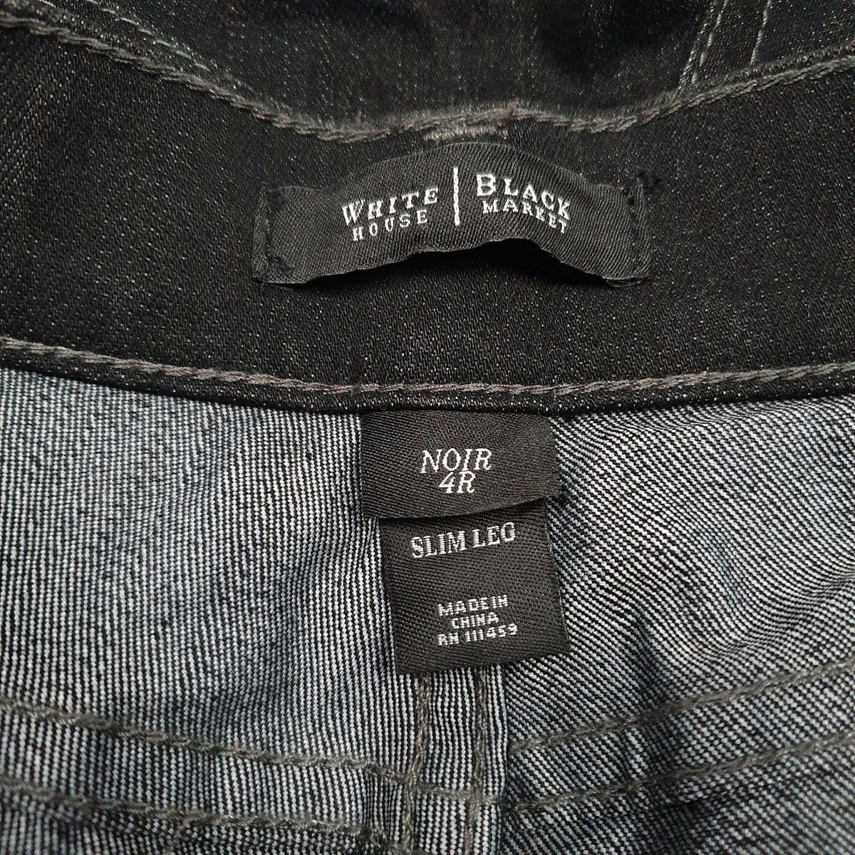 Womens Black Noir   Jeans