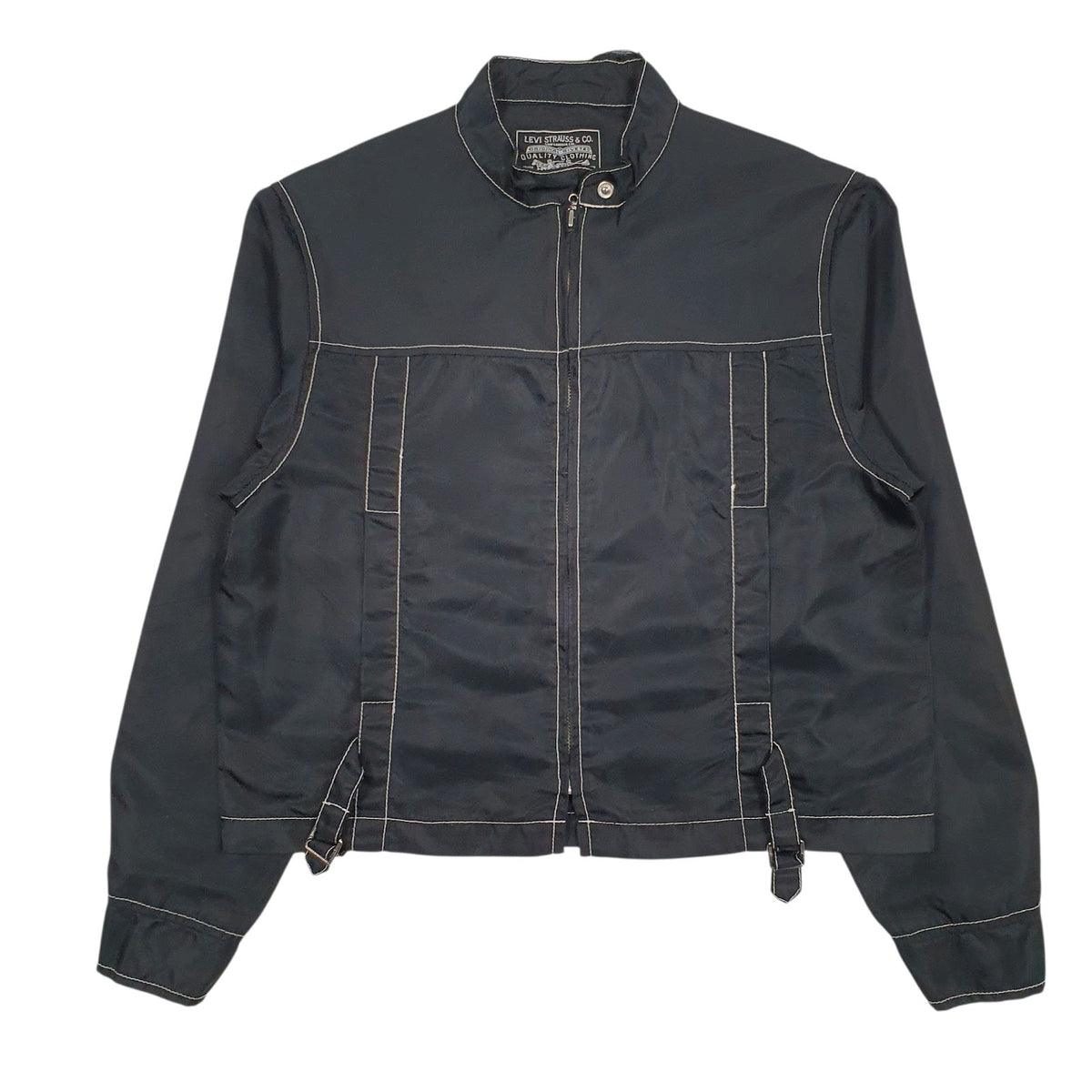 Womens Black Levis Lightweight Windbreaker  Coat