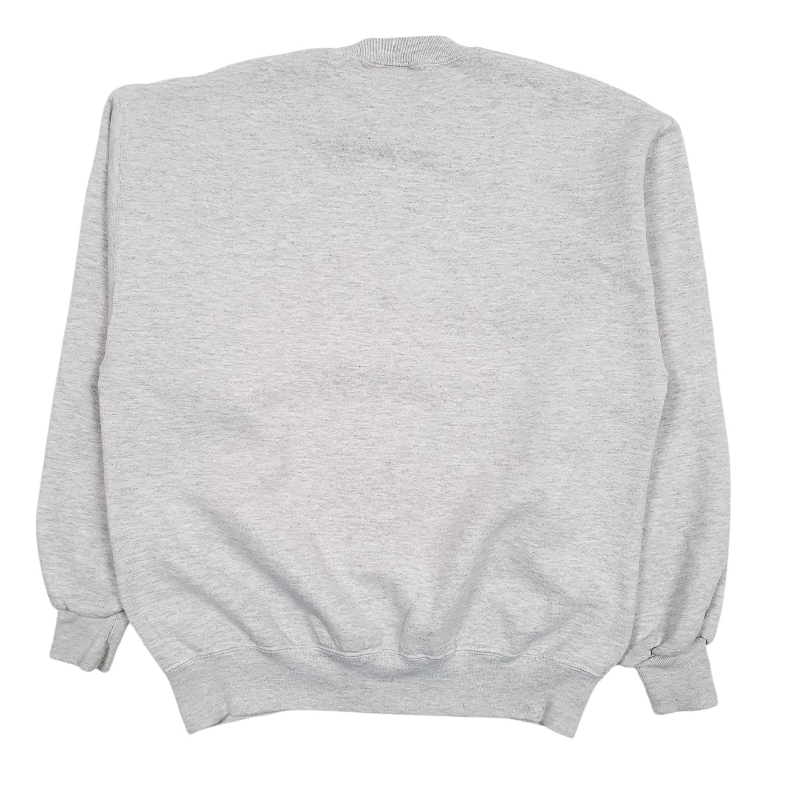 Mens Grey Russel Athletic Make A Wish Foundation Vintage 90s Made In USA Crewneck Jumper