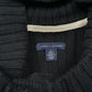 Womens Black Tommy Hilfiger Knit Turtle Neck Jumper
