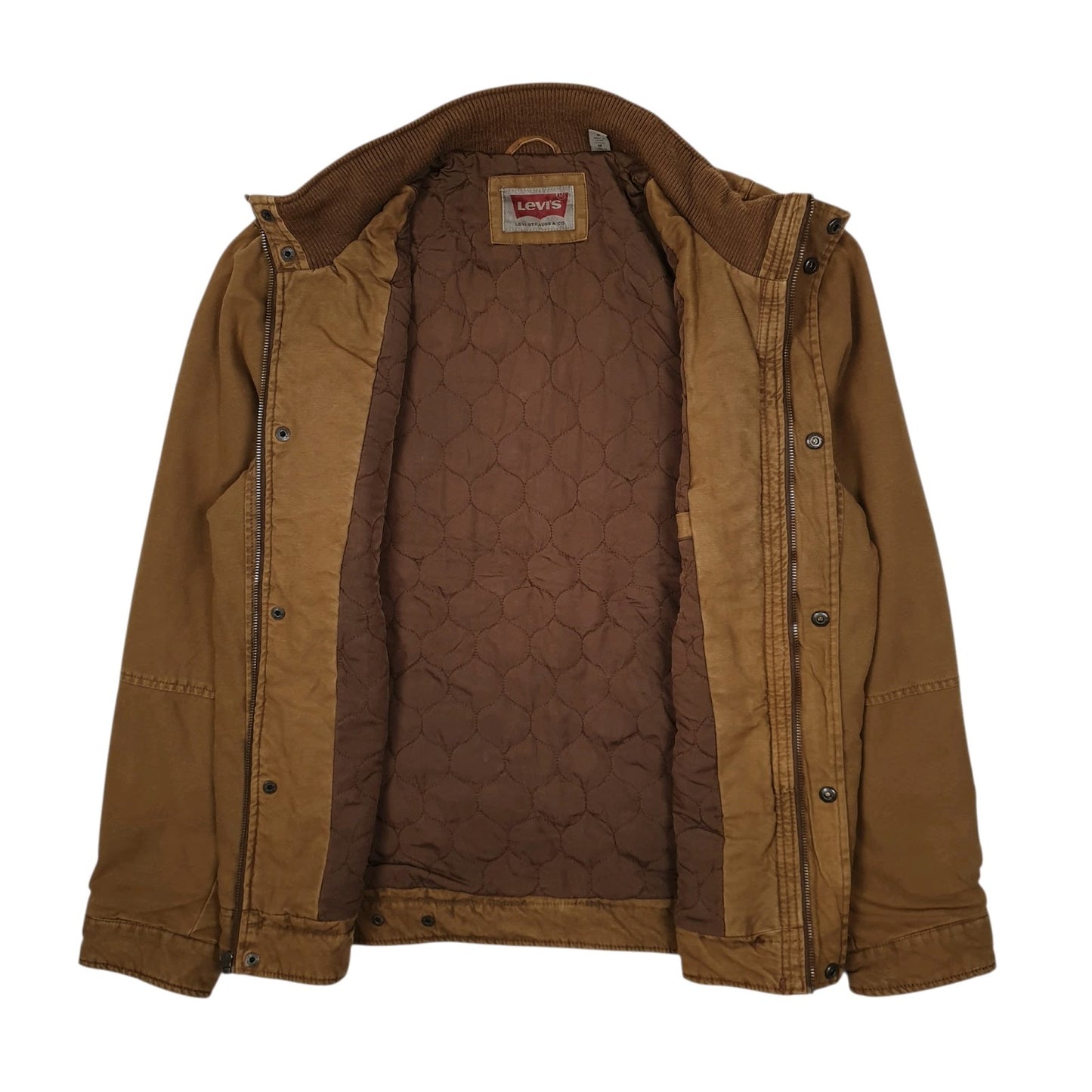 Mens Brown Levis Workwear  Coat