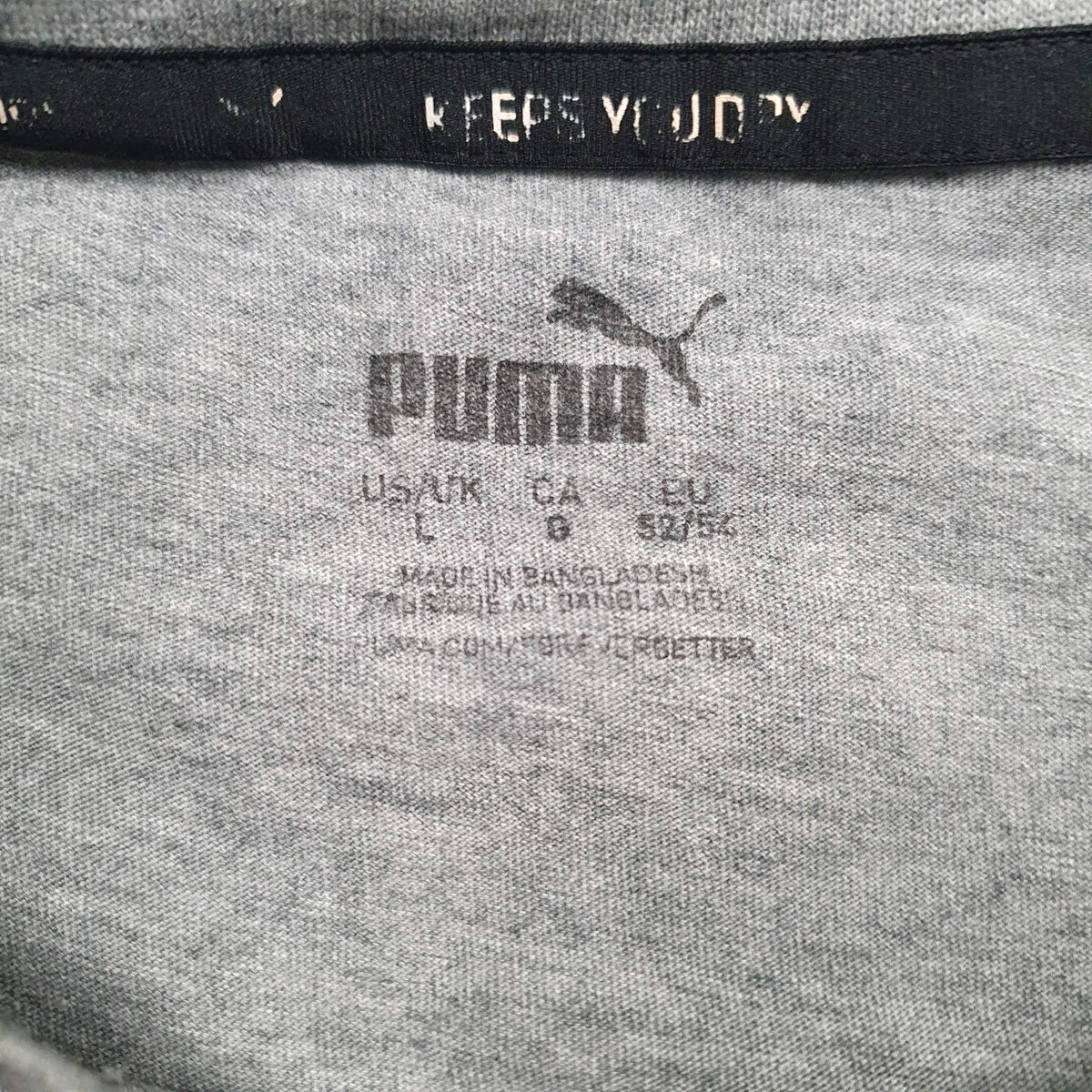 Mens Grey Puma   T Shirt