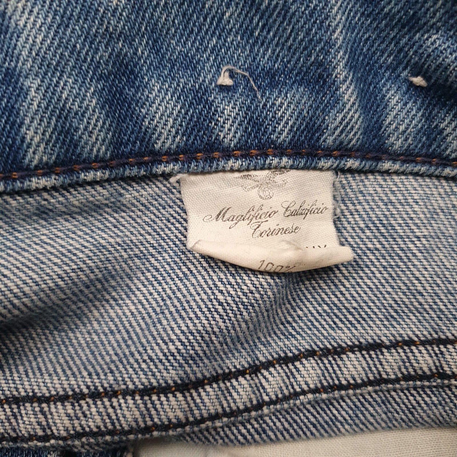 Womens Blue Kappa Vintage  Jeans