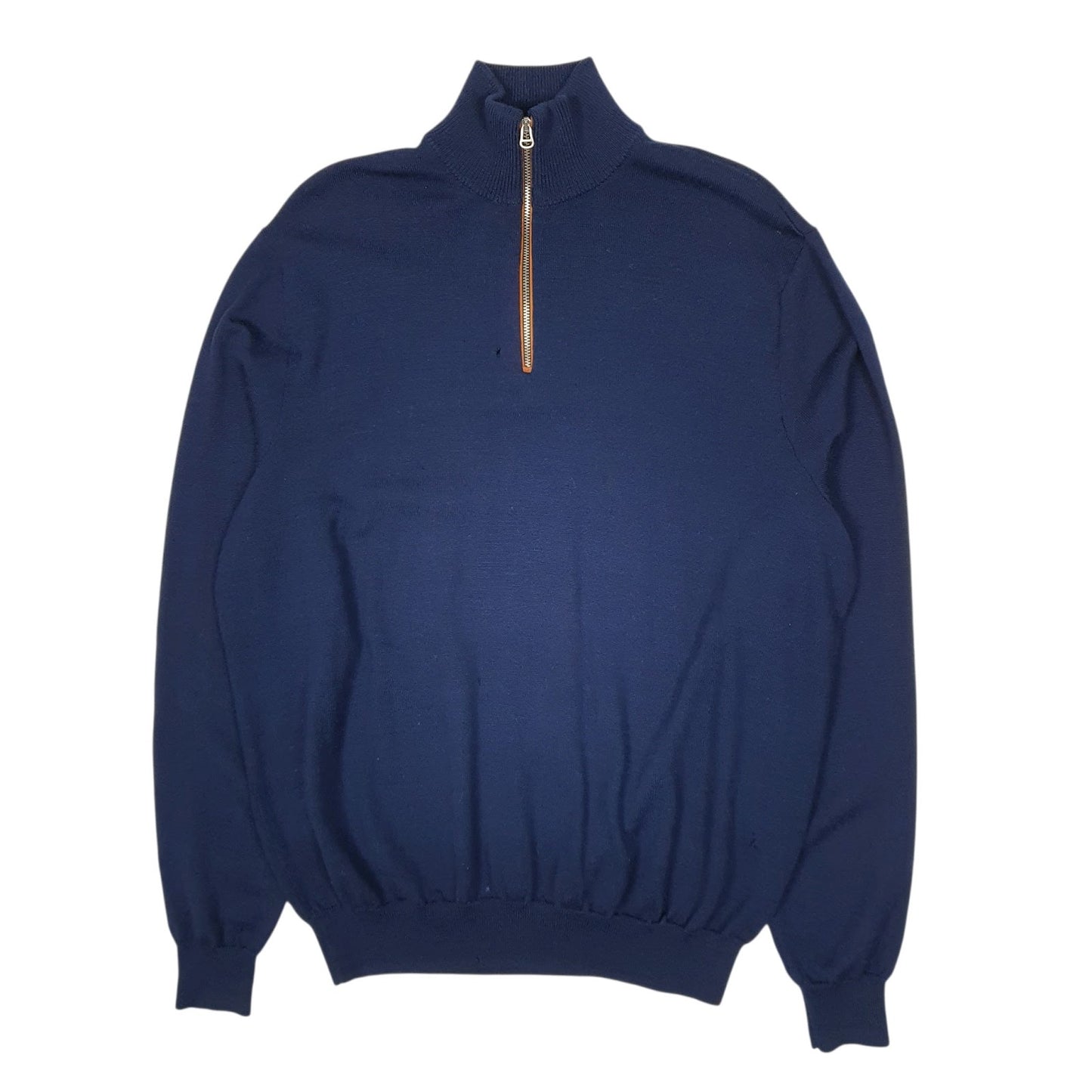 Mens Navy Polo Ralph Lauren Golf Quarter Zip Jumper