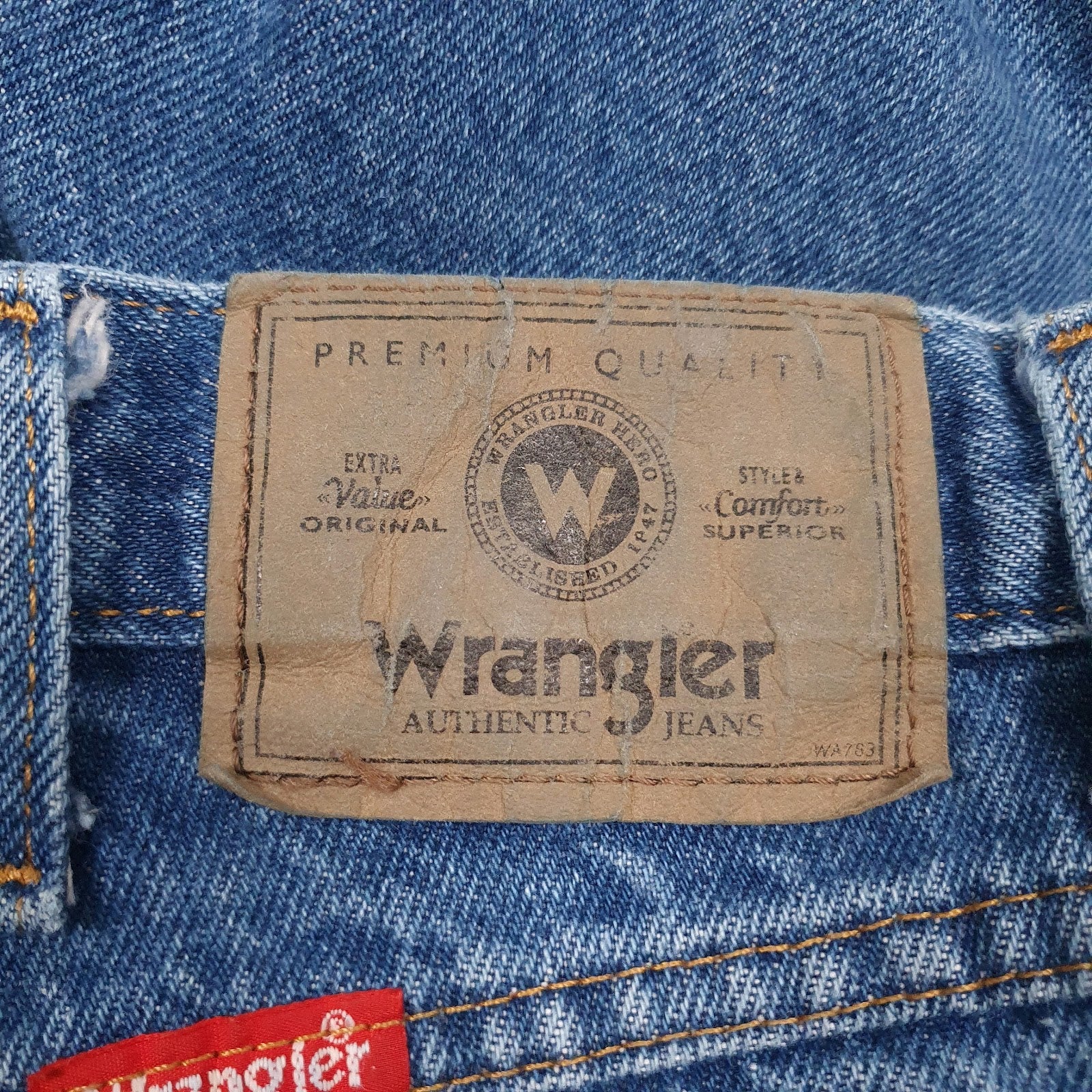 Mens Blue Wrangler   Jeans