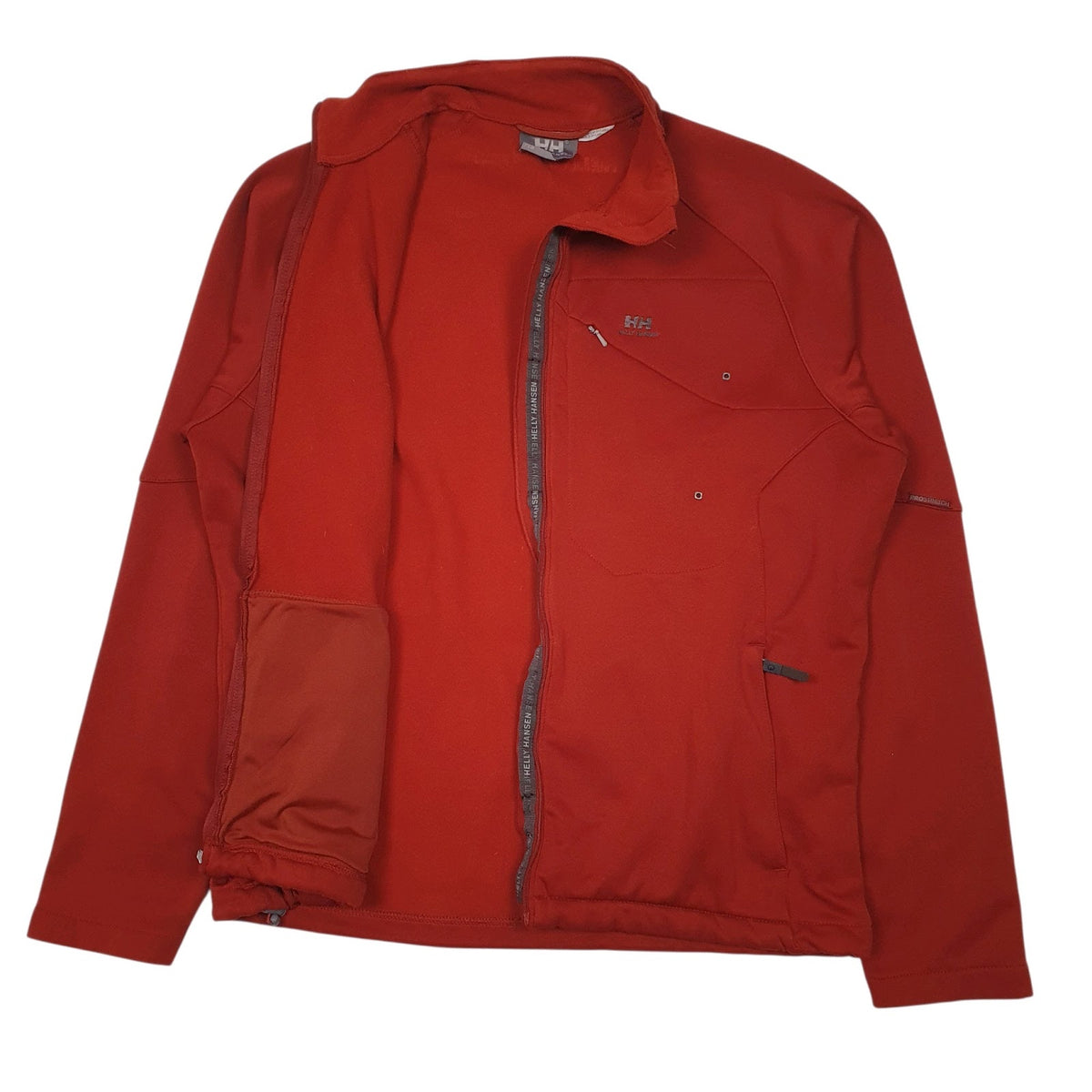 Mens Orange Helly Hansen  Full Zip Jumper