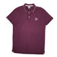 Mens Burgundy Puma  Short Sleeve Polo Shirt