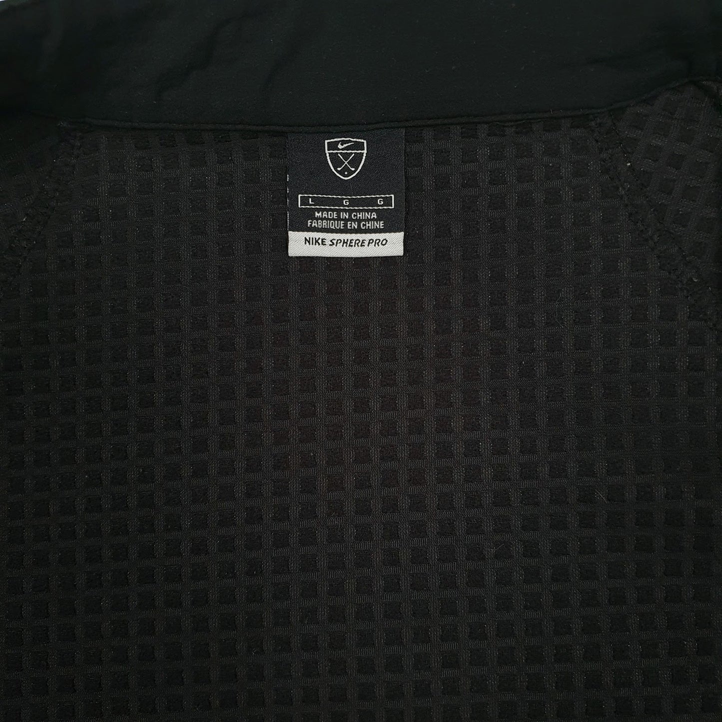 Mens Black Nike Golf Sphere Pro Gilet Coat