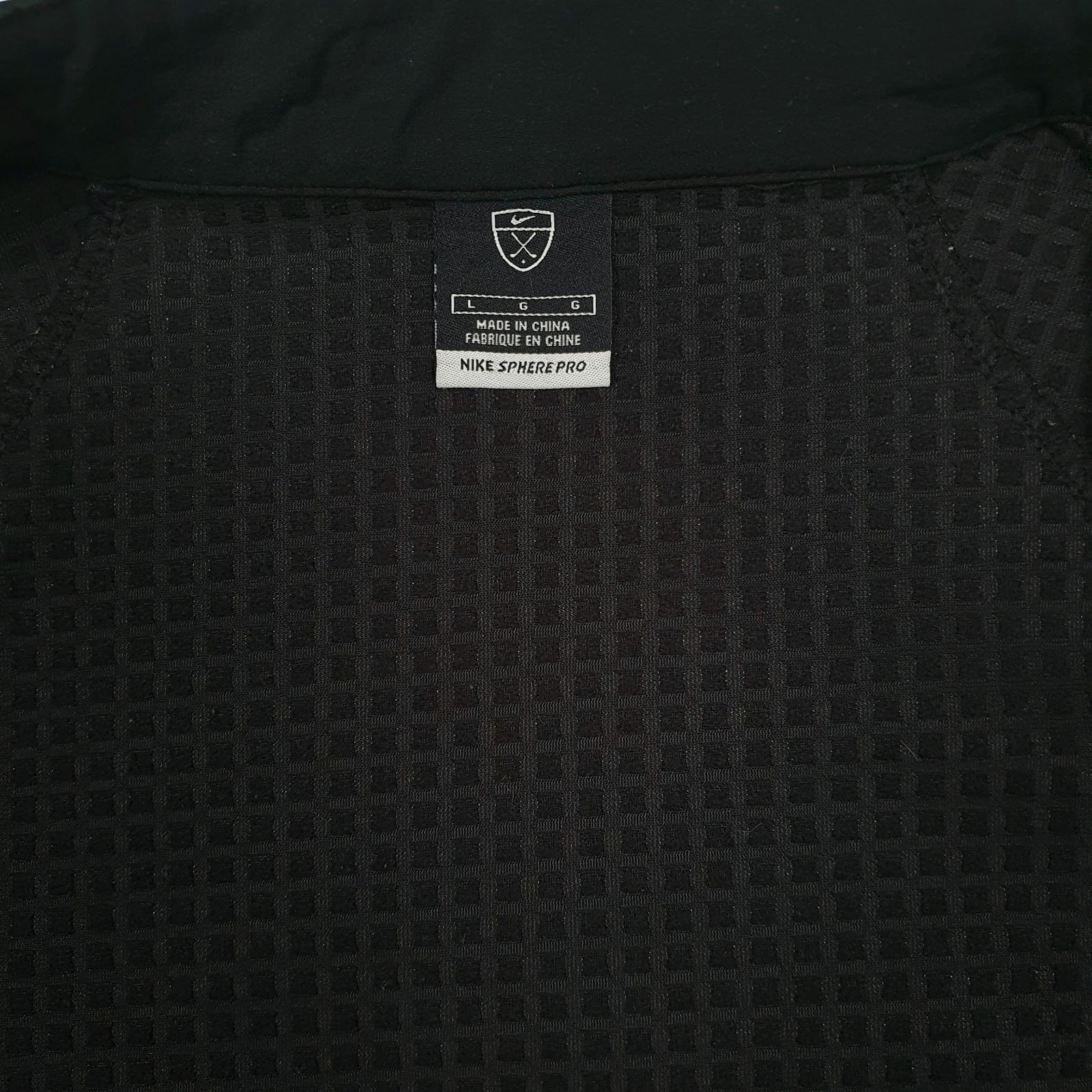 Mens Black Nike Golf Sphere Pro Gilet Coat
