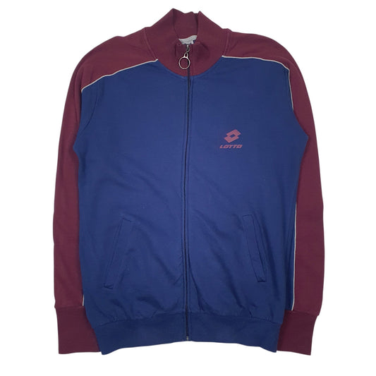 Womens Blue Lotto  Full Zip Jumper