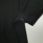 Mens Black Calvin Klein  Hoodie Polo Shirt