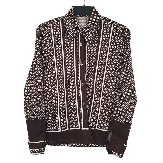 Womens Brown Unbranded  Long Sleeve Shirt