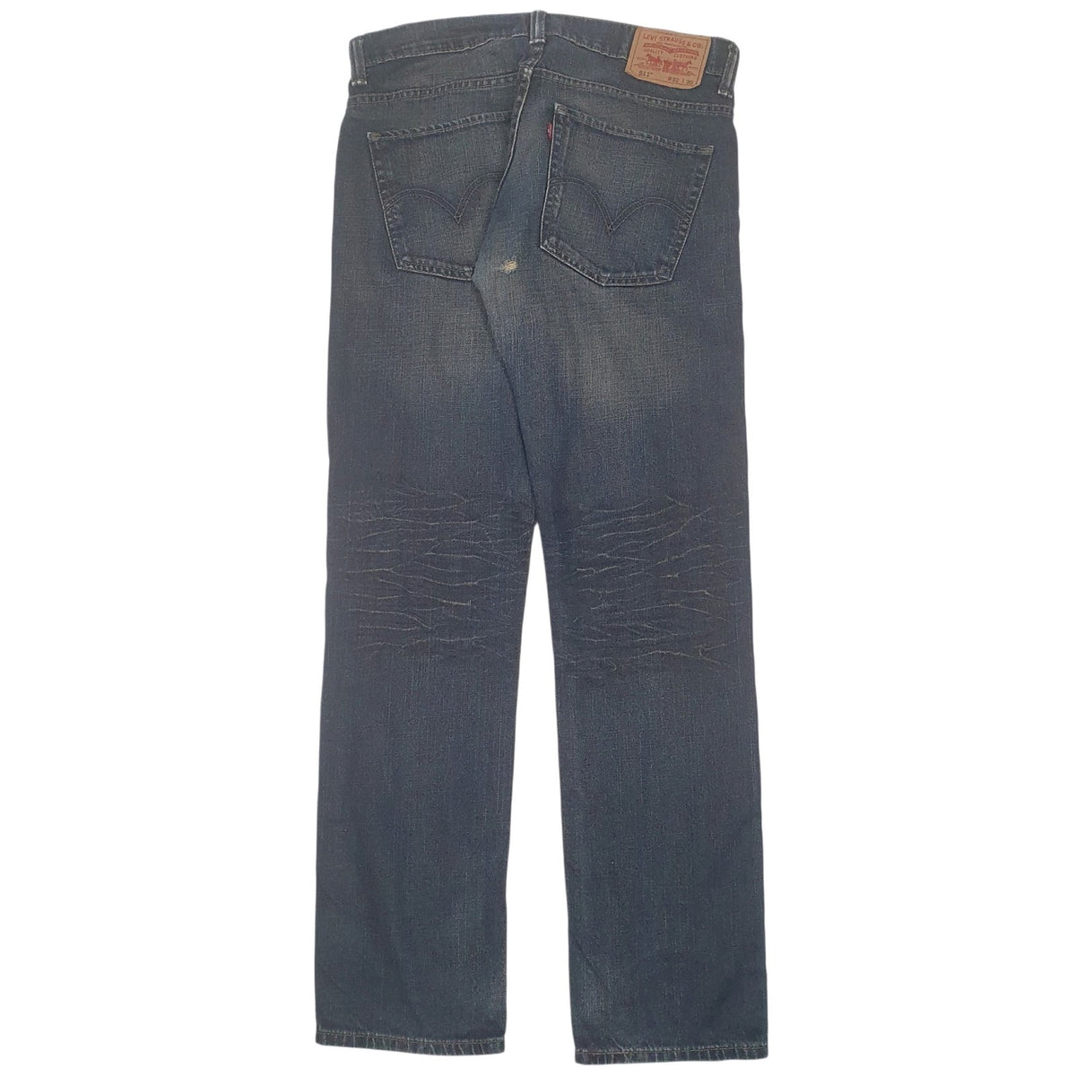 Mens Blue Levis Distressed  Jeans