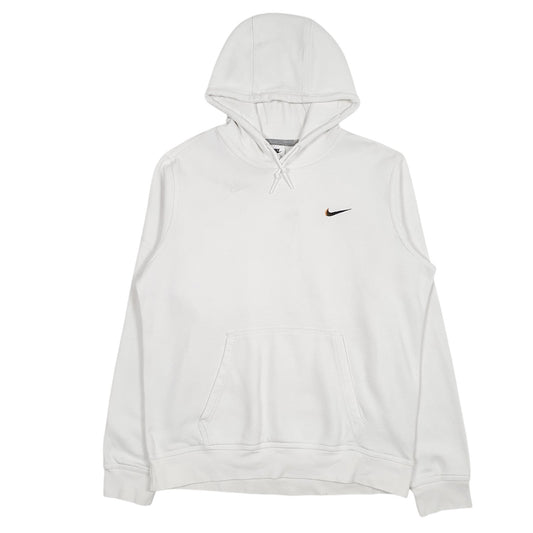 Mens White Nike  Hoodie Jumper