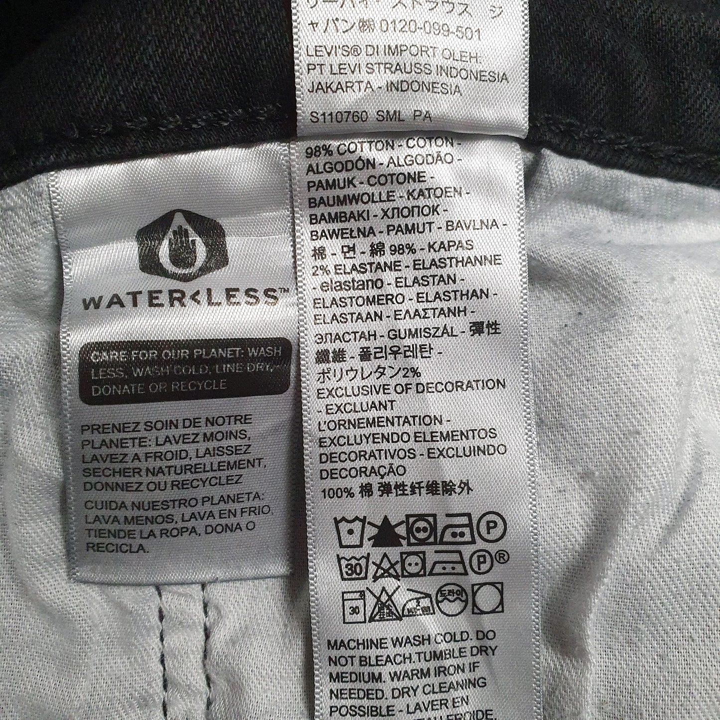 Mens Black Levis   Jeans