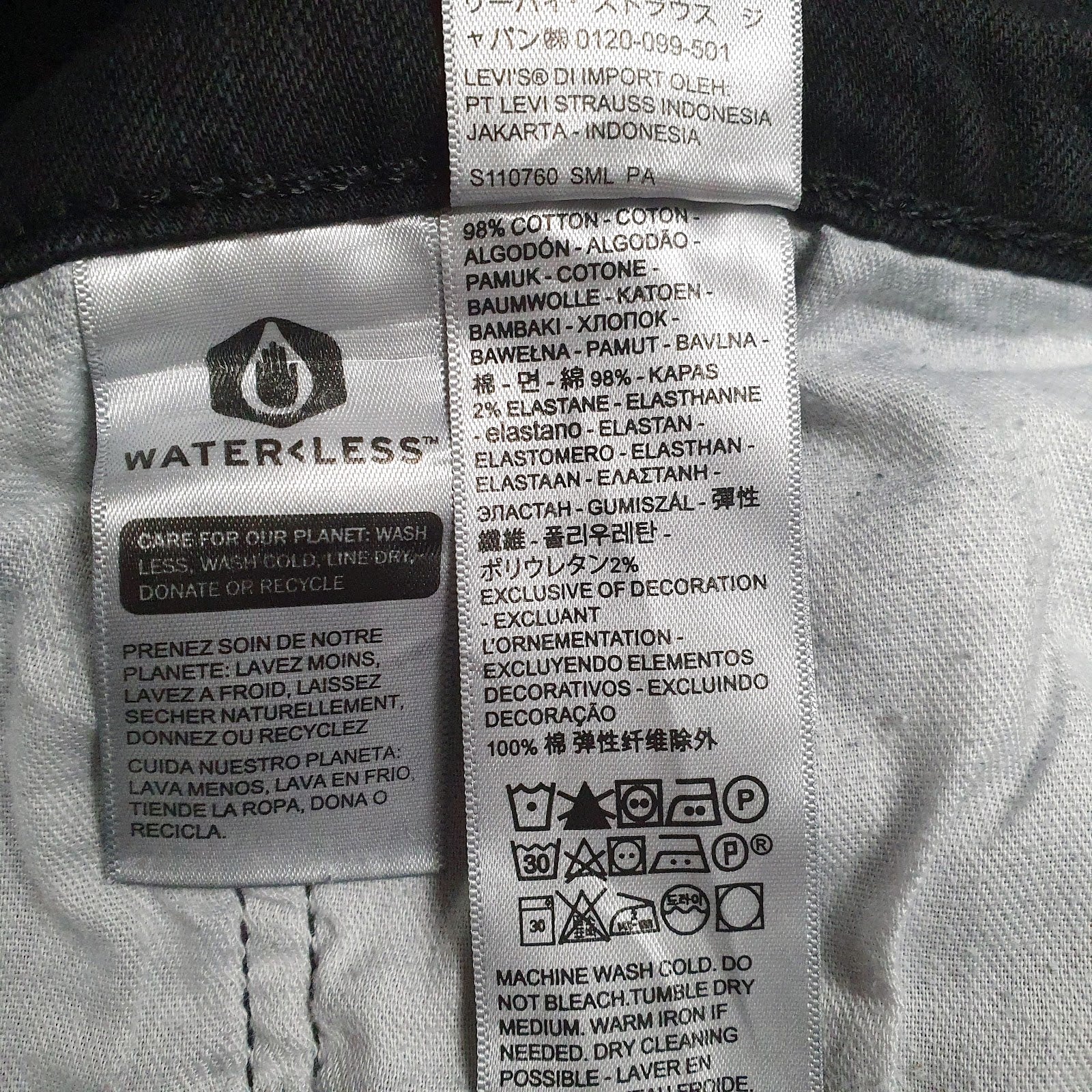 Mens Black Levis   Jeans