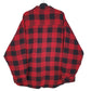 Mens Red Puritan Padded Flannel  Coat