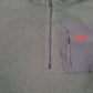 Mens Grey The North Face  Quarter Zip Jumper