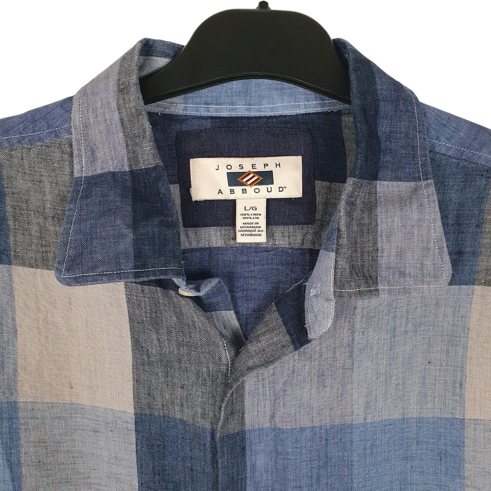 Mens Blue Joseph Abboud   Shirt