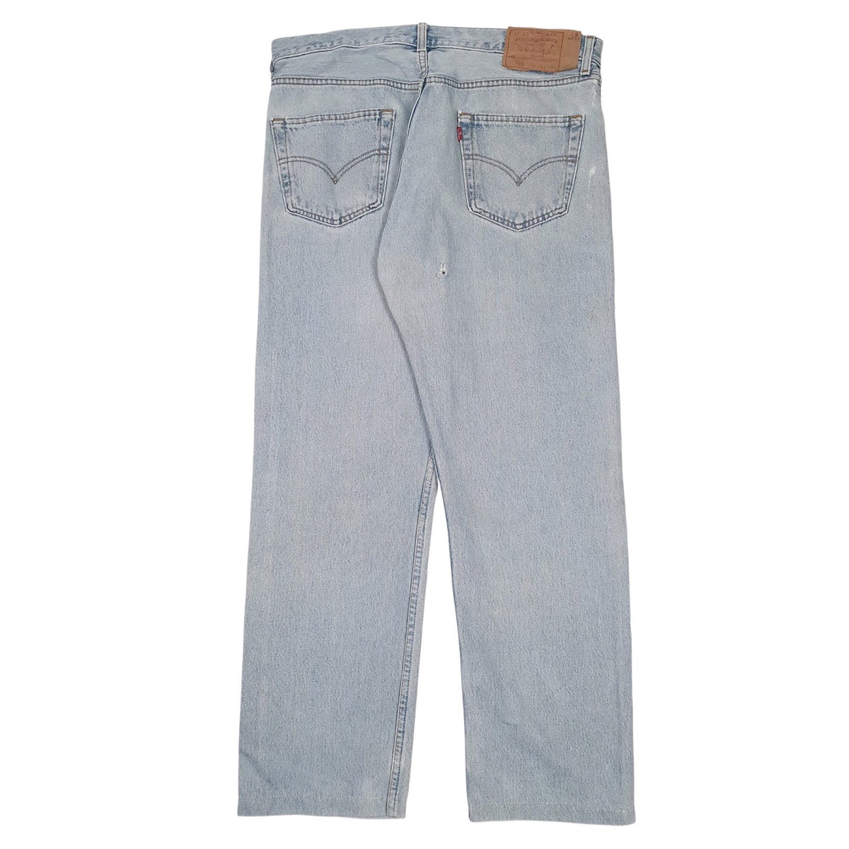 Mens Blue Levis Distressed  Jeans