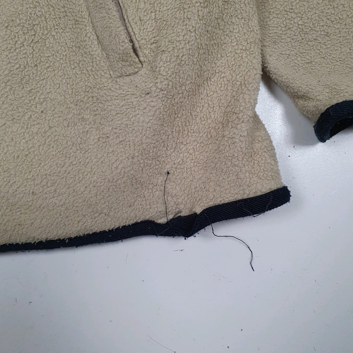Mens Beige Chaps  Full Zip Jumper