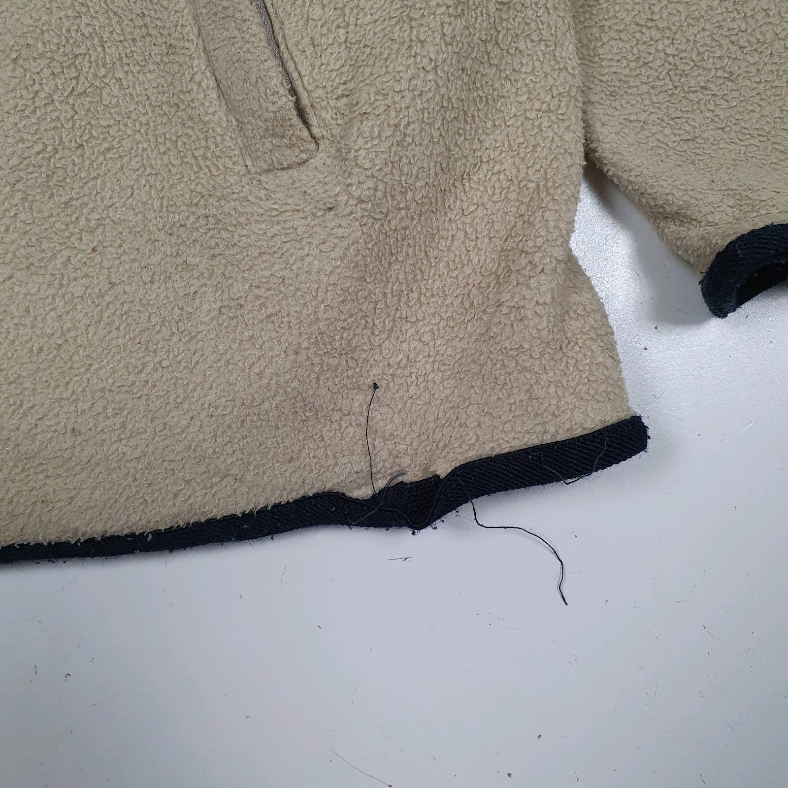 Mens Beige Chaps  Full Zip Jumper